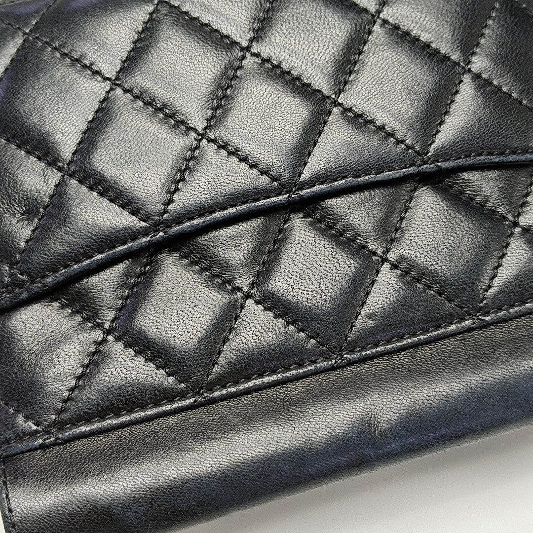 Lambskin Crossbody Bag Black