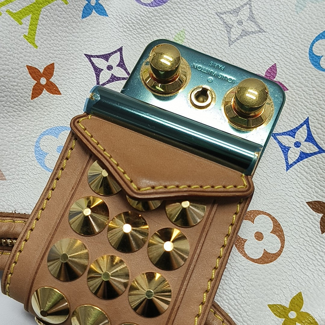 LV × TM CHRISSIE Monogram Coated Canvas White