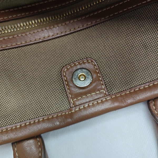 Fabric Tote Bag Brown