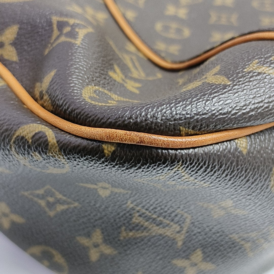 GALLIERA Monogram Coated Canvas Brown