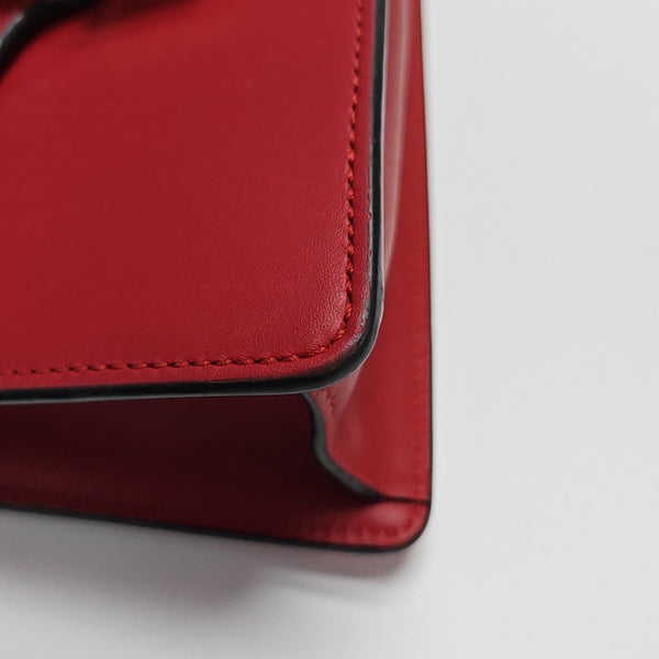 Sylvie Mini Calfskin Red