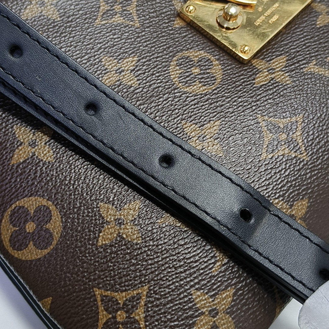 TWINNY Monogram Coated Canvas Brown