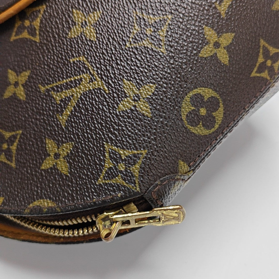 ELLIPSE Monogram Coated Canvas Brown