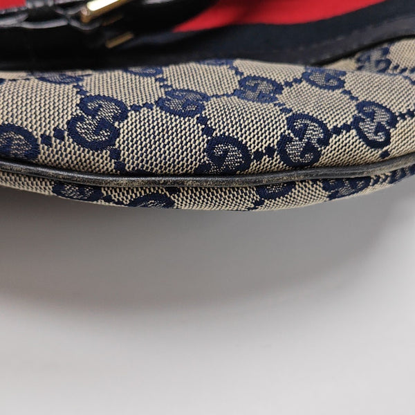 Rania Monogram Canvas Blue