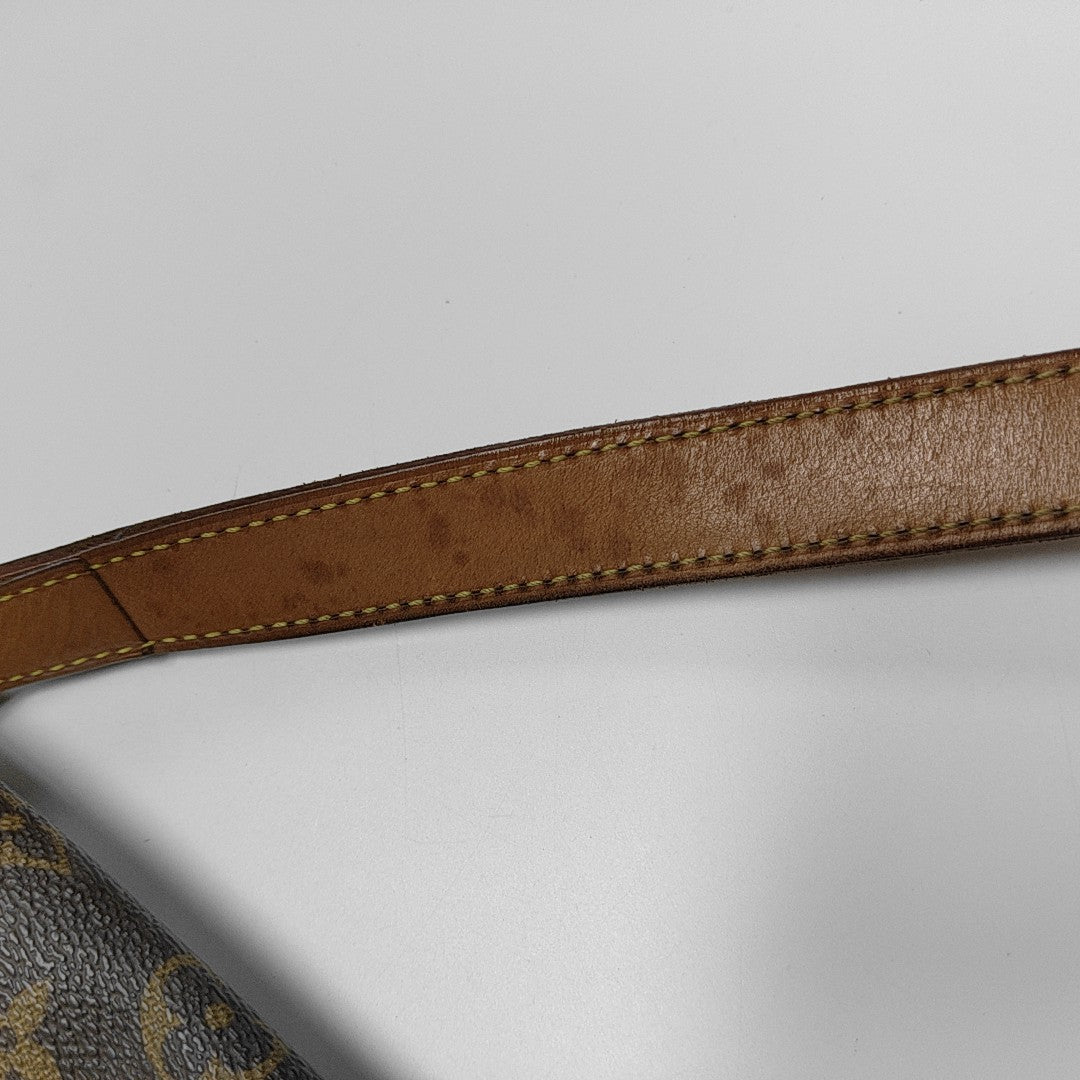 MUSETTE TANGO Monogram Coated Canvas Brown