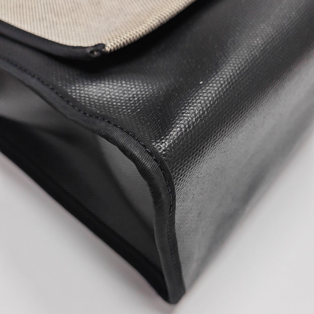 Herbag 31 Coated Canvas Black