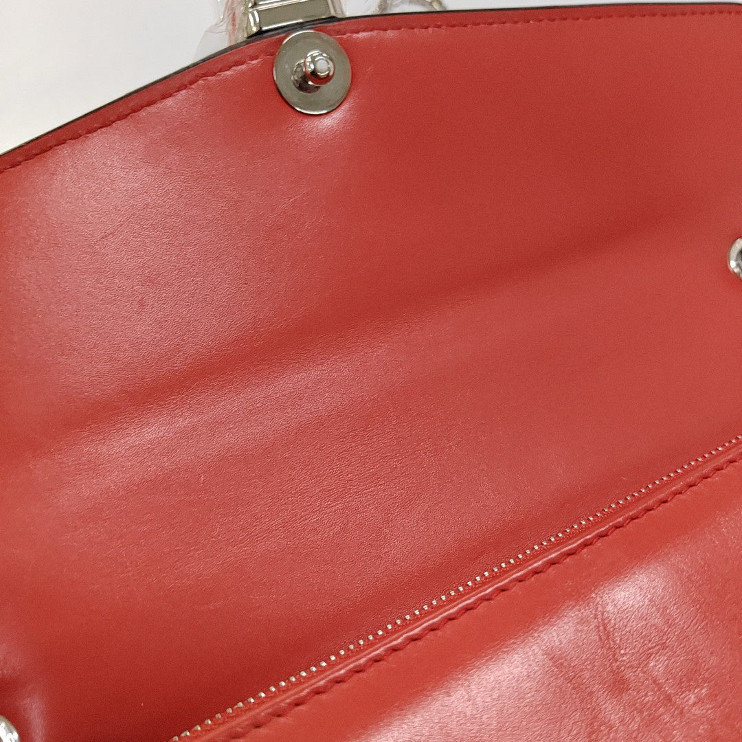 SERPENTI FOREVER Medium Calfskin Red