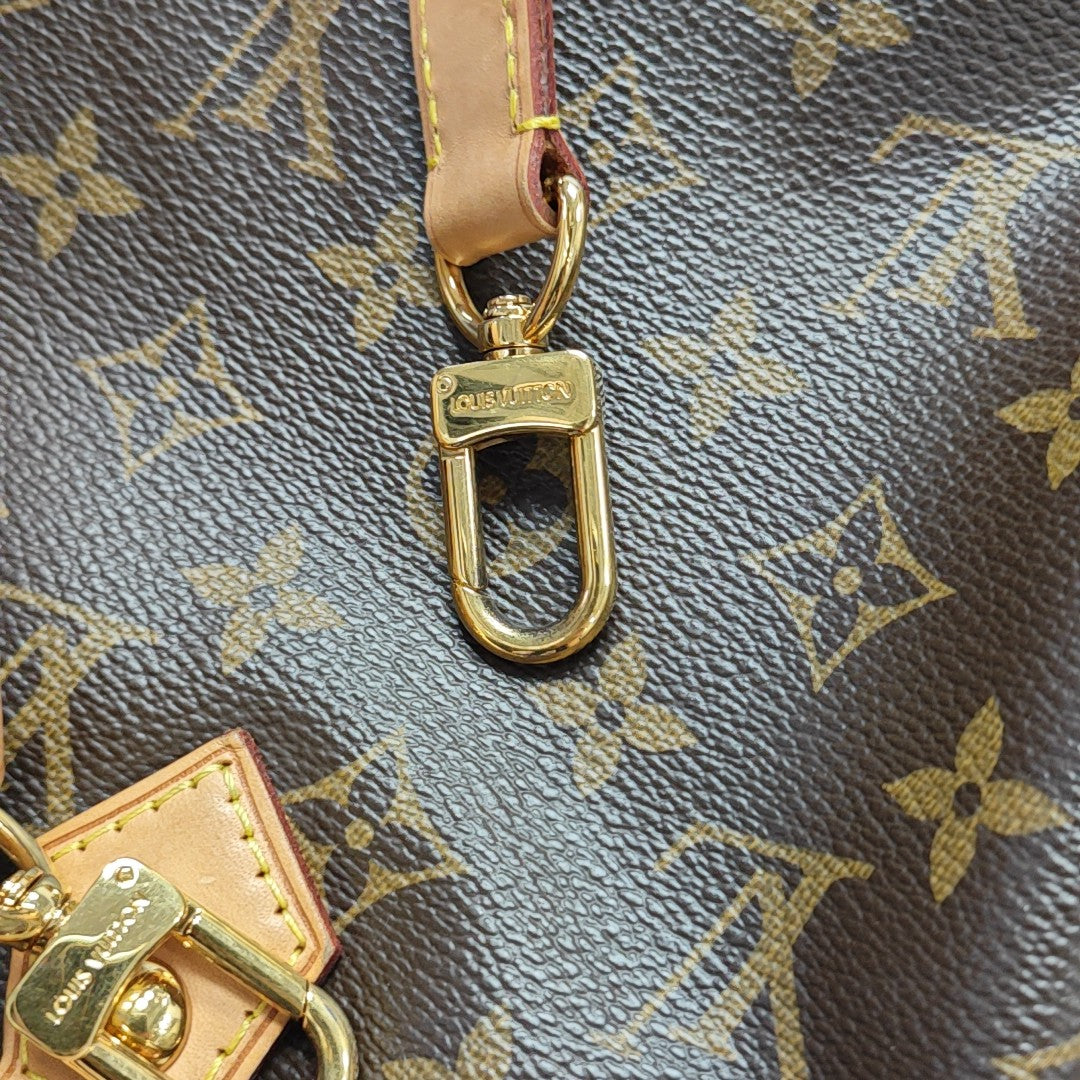 RETIRO NM Monogram Coated Canvas Brown