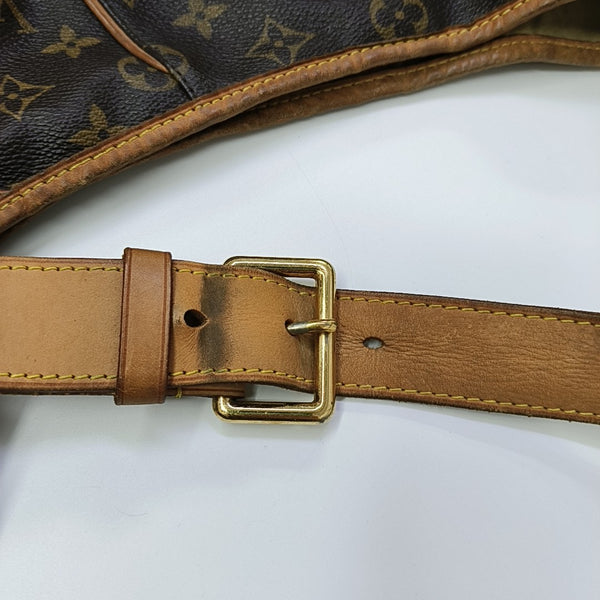 GALLIERA GM Monogram Coated Canvas Brown