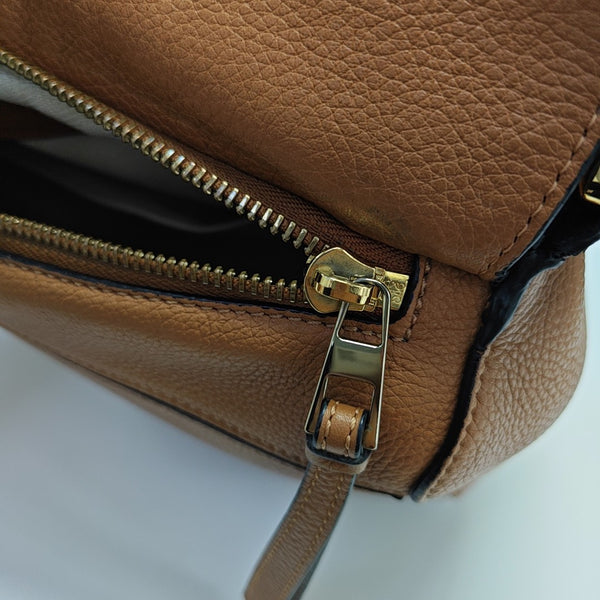 Puzzle Small Calfskin Brown