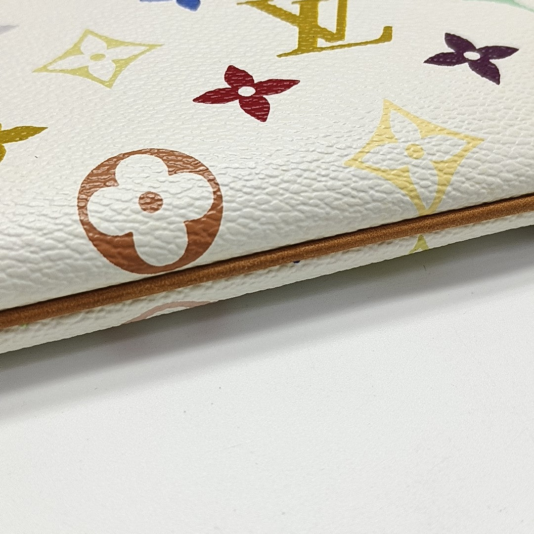 LV × TM VINTAGE MILLA Monogram Coated Canvas White