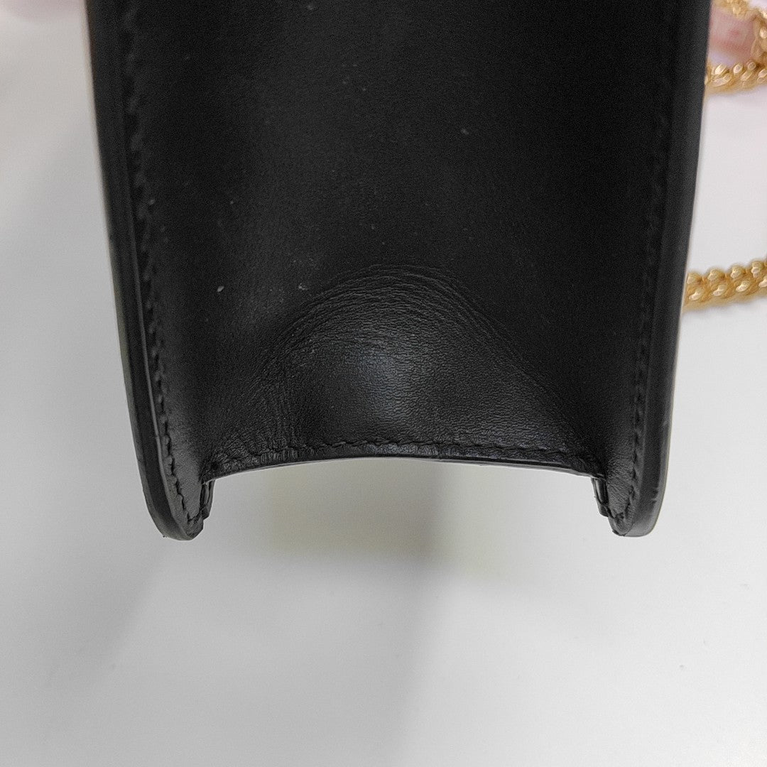 Sylvie Mini Calfskin Black