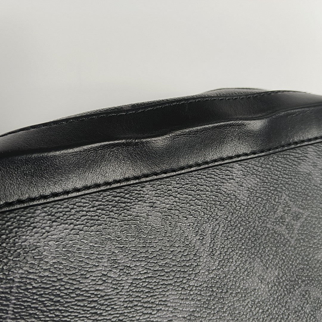 SOFT TRUNK Monogram Coated Canvas Black