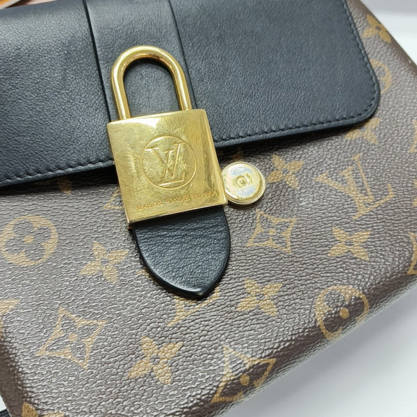 LOCKY BB Monogram Coated Canvas Brown