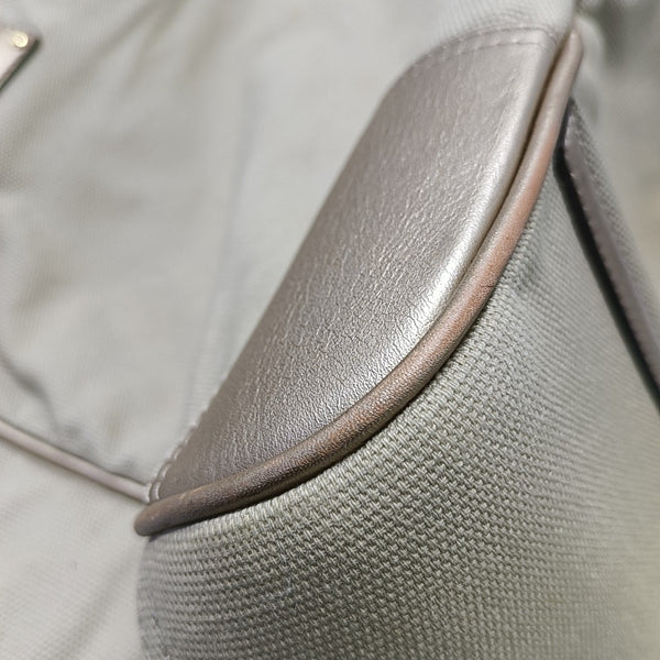 Canvas Shoulder Bag Beige