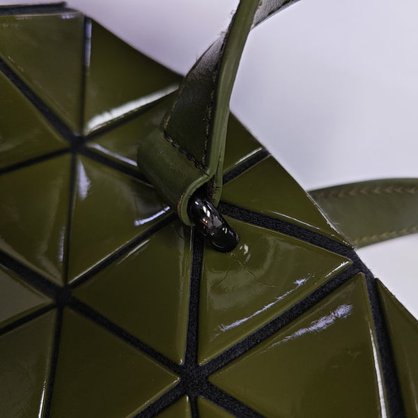 Special Material Shoulder Bag Green