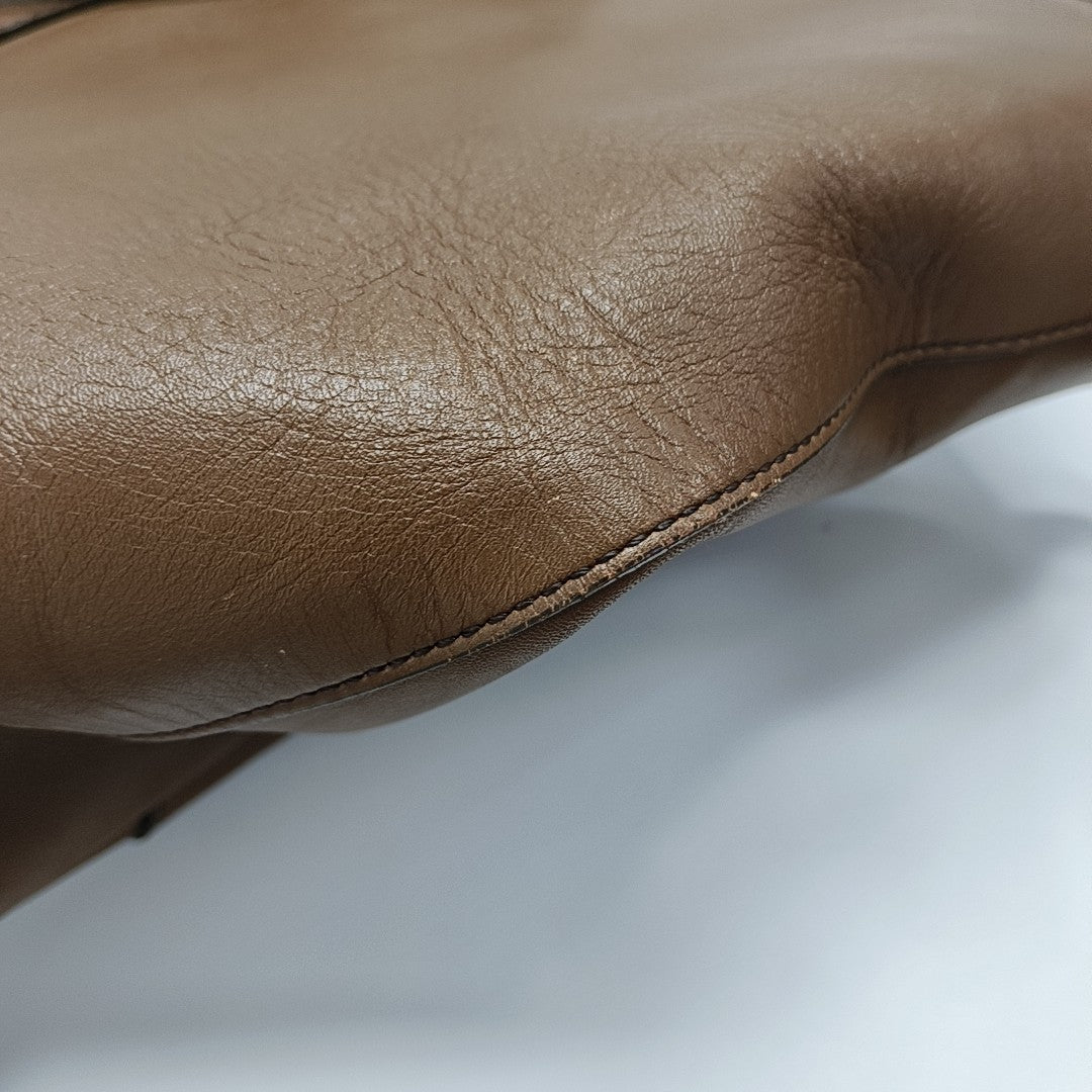 Calfskin Tote Bag Brown