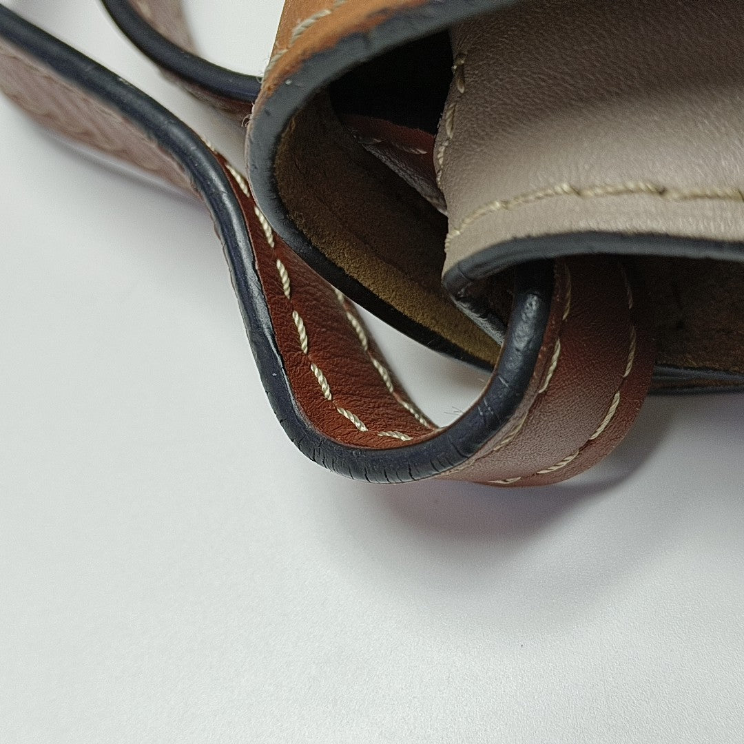Gate Small Calfskin Brown