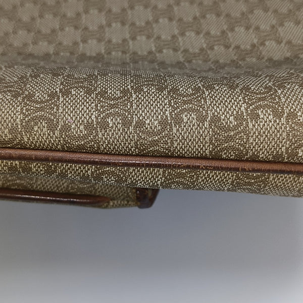 MACADAM CLUTCHES Coated Canvas Beige