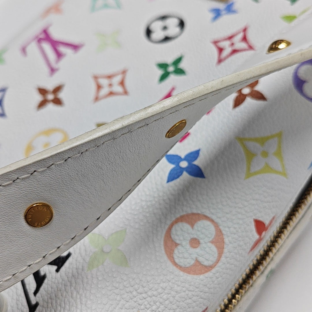 LV × TM SIDE TRUNK MM Monogram Calfskin White