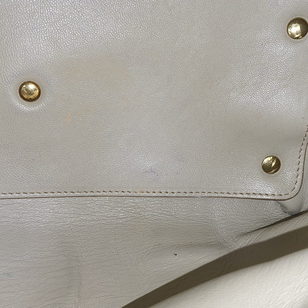 Calfskin Shoulder Bag Blue