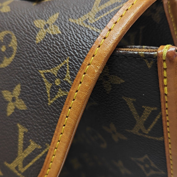 BEL AIR GM Monogram Coated Canvas Brown