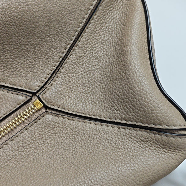 Puzzle Small Calfskin Beige