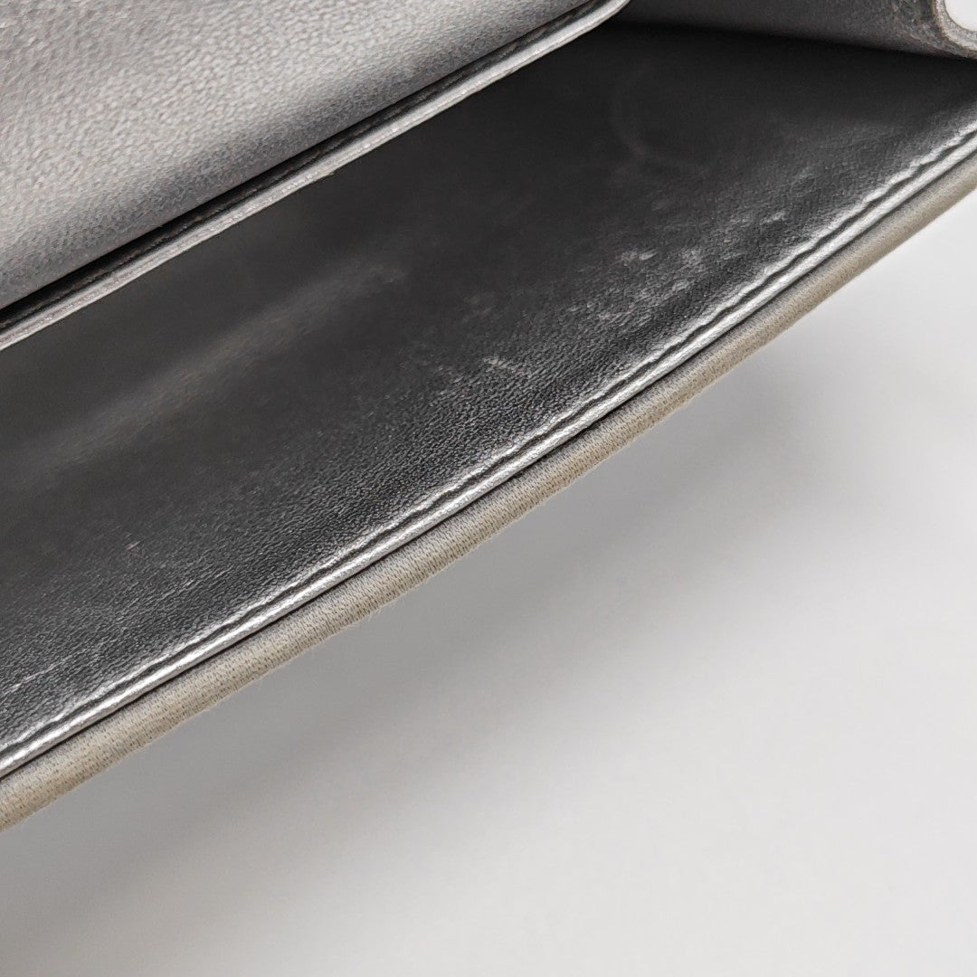 Miu Confidential Sequins Silver
