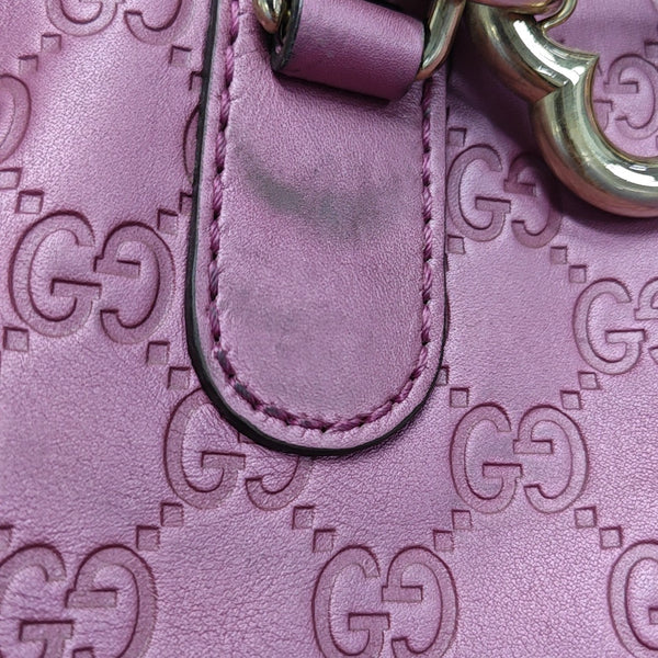 Monogram Calfskin Tote Bag Pink
