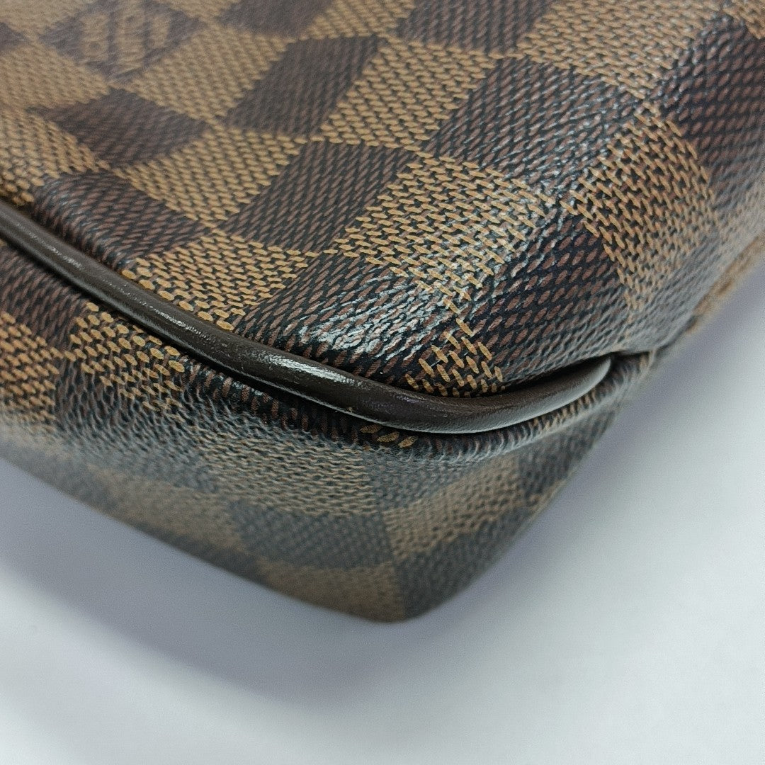 BROOKLYN Damier Ebene Coated Canvas Brown