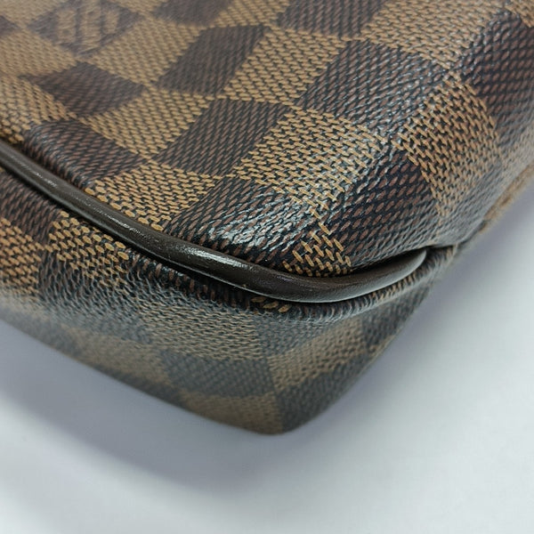 BROOKLYN Damier Ebene Coated Canvas Brown