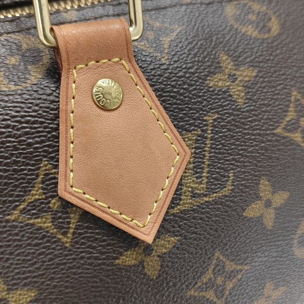 SPEEDY 30 Monogram Coated Canvas Brown