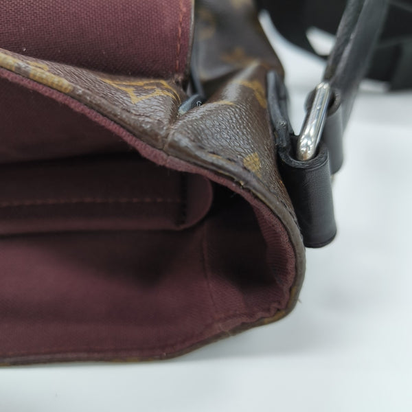 VINTAGE BEAUBOURG Monogram Coated Canvas Brown