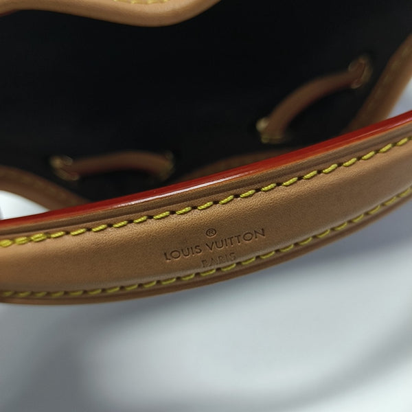 NOÉ Nano Monogram Coated Canvas Brown