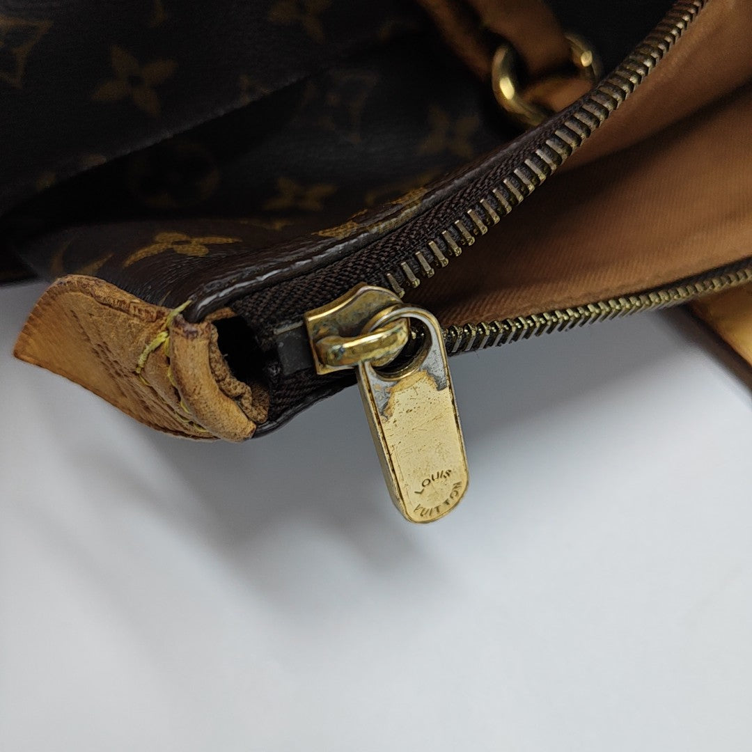 TOTALLY MM Monogram Coated Canvas Brown