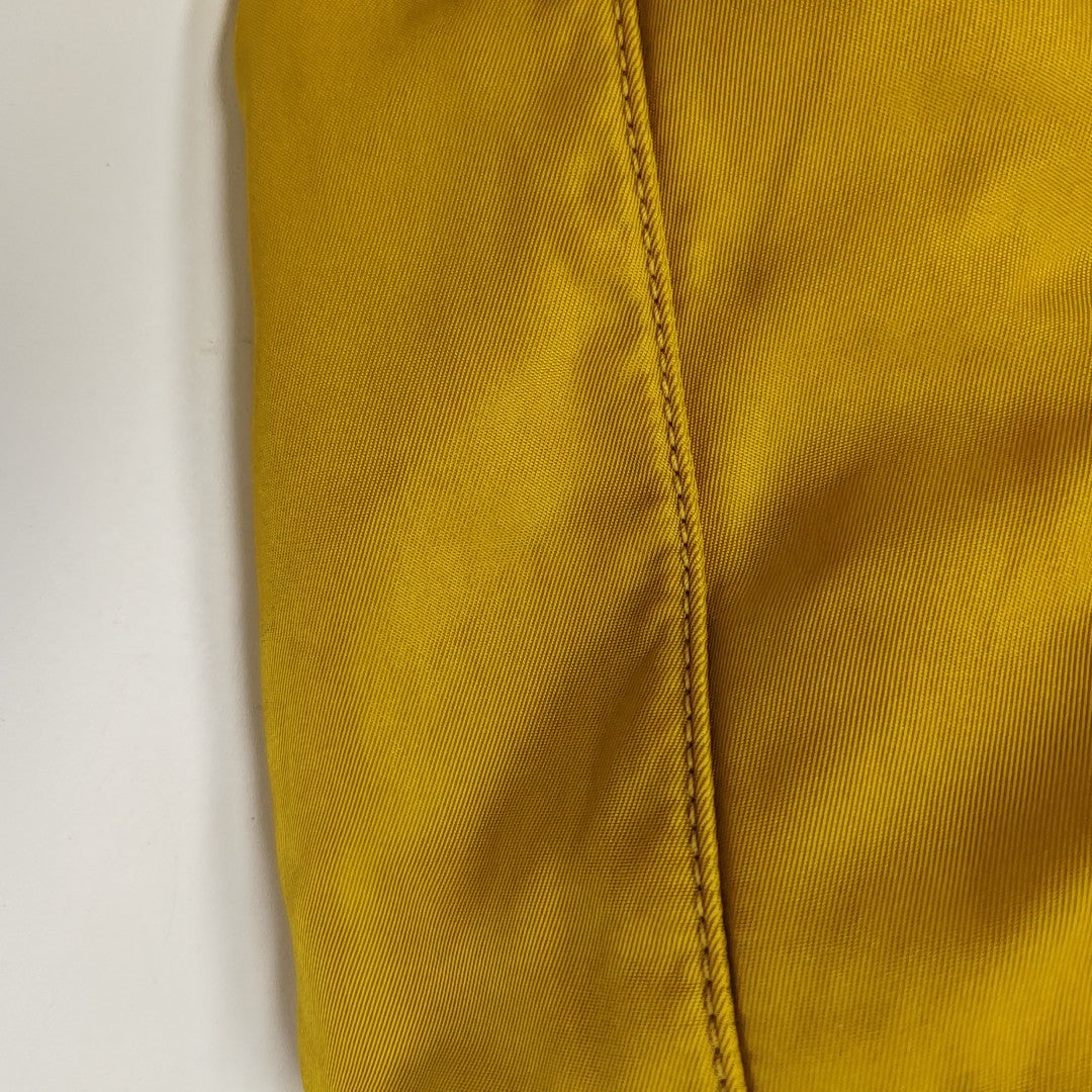 Nylon Shoulder Bag Yellow