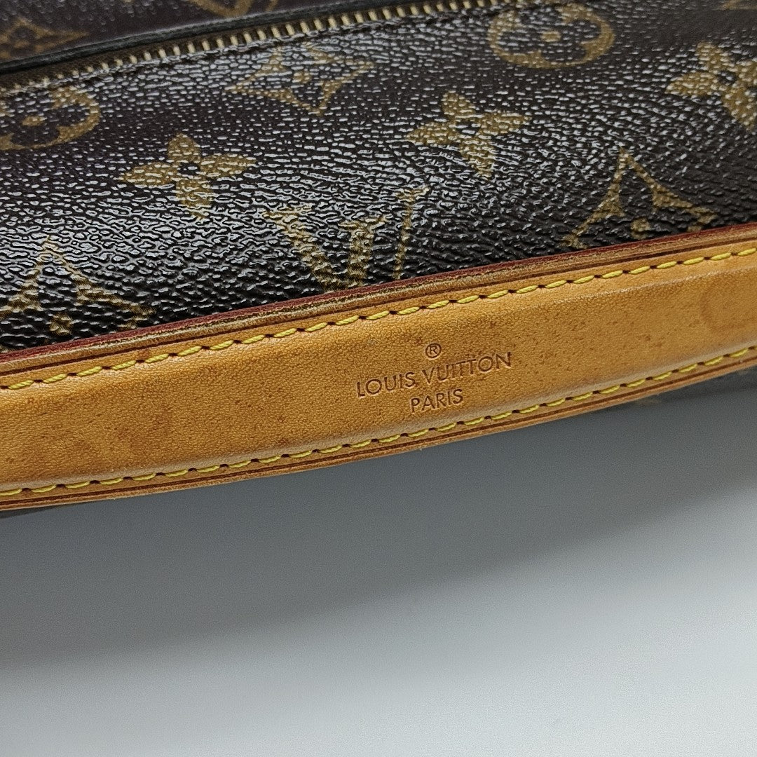 MÉTIS MM Monogram Coated Canvas Brown