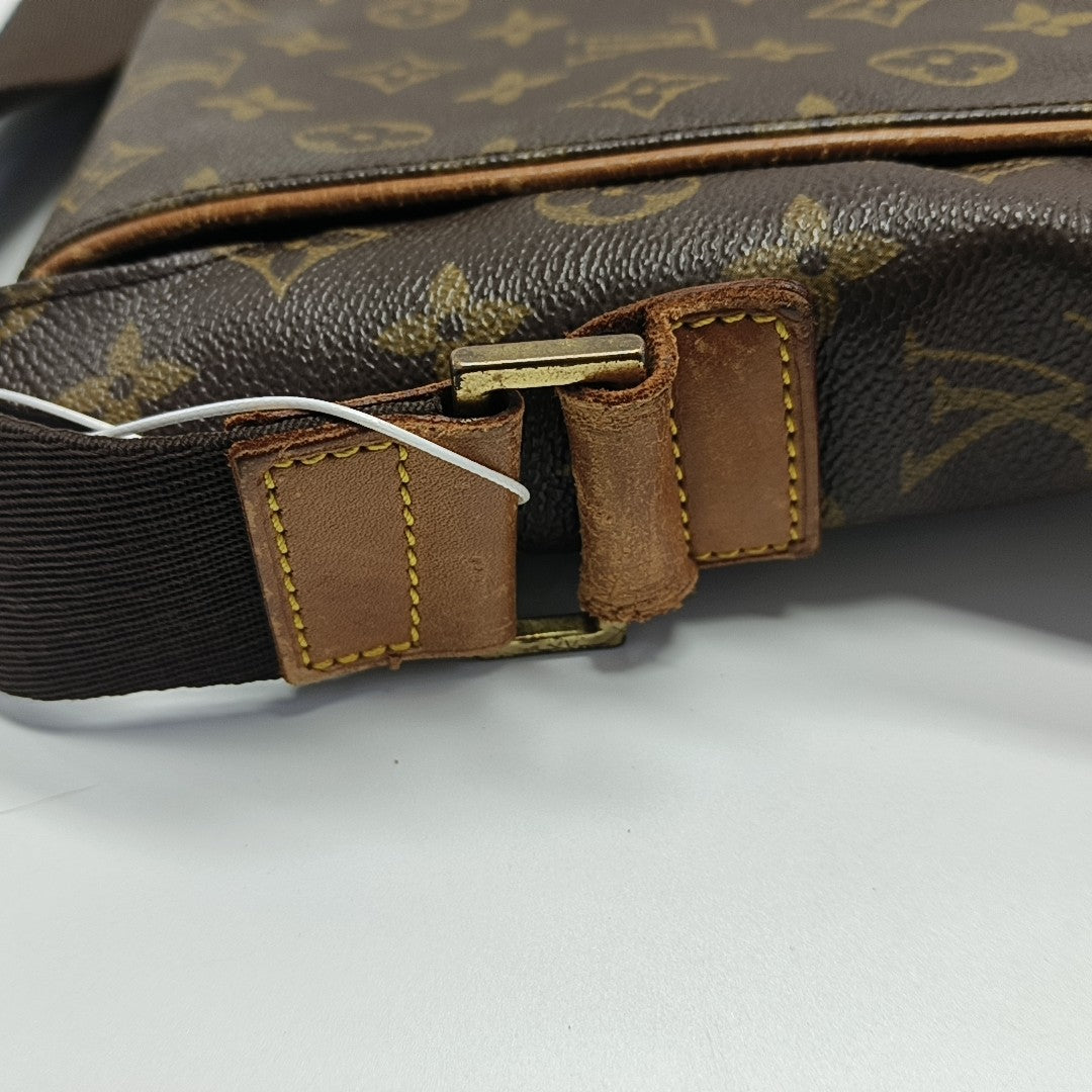 VALMY Monogram Coated Canvas Brown