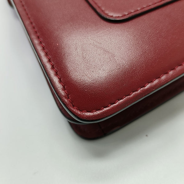SERPENTI FOREVER Medium Calfskin Red
