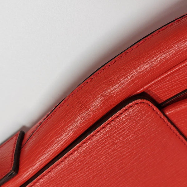 Calfskin Shoulder Bag Red