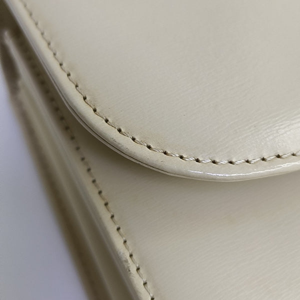 Calfskin Shoulder Bag Beige
