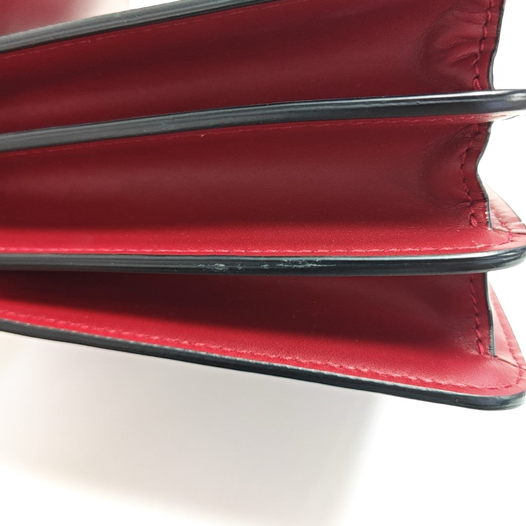 SERPENTI FOREVER Small Quilted Calfskin Red