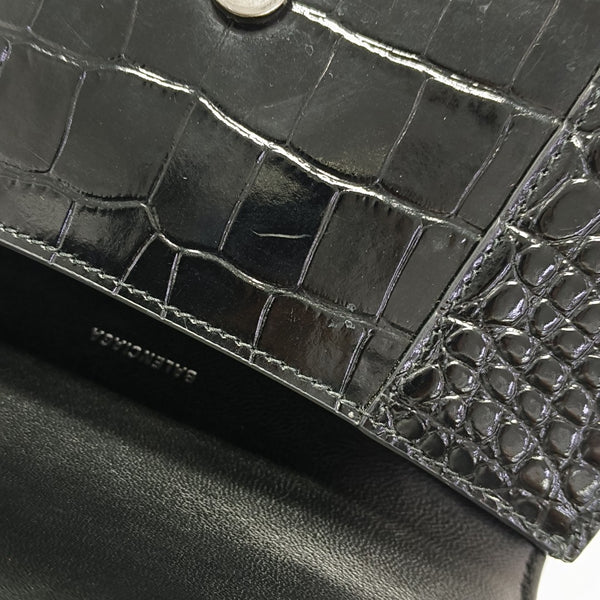 Hourglass S Calfskin Black