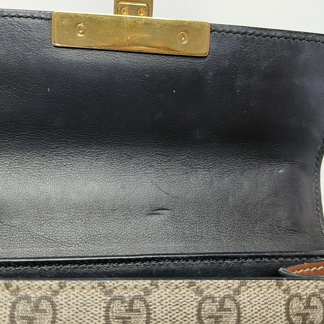 Padlock Small Monogram Coated Canvas Multicolor