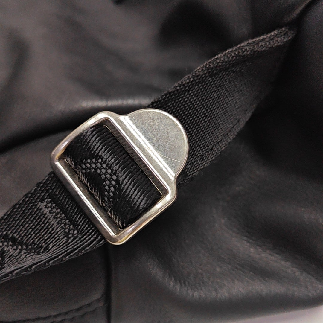 Calfskin Backpack Black