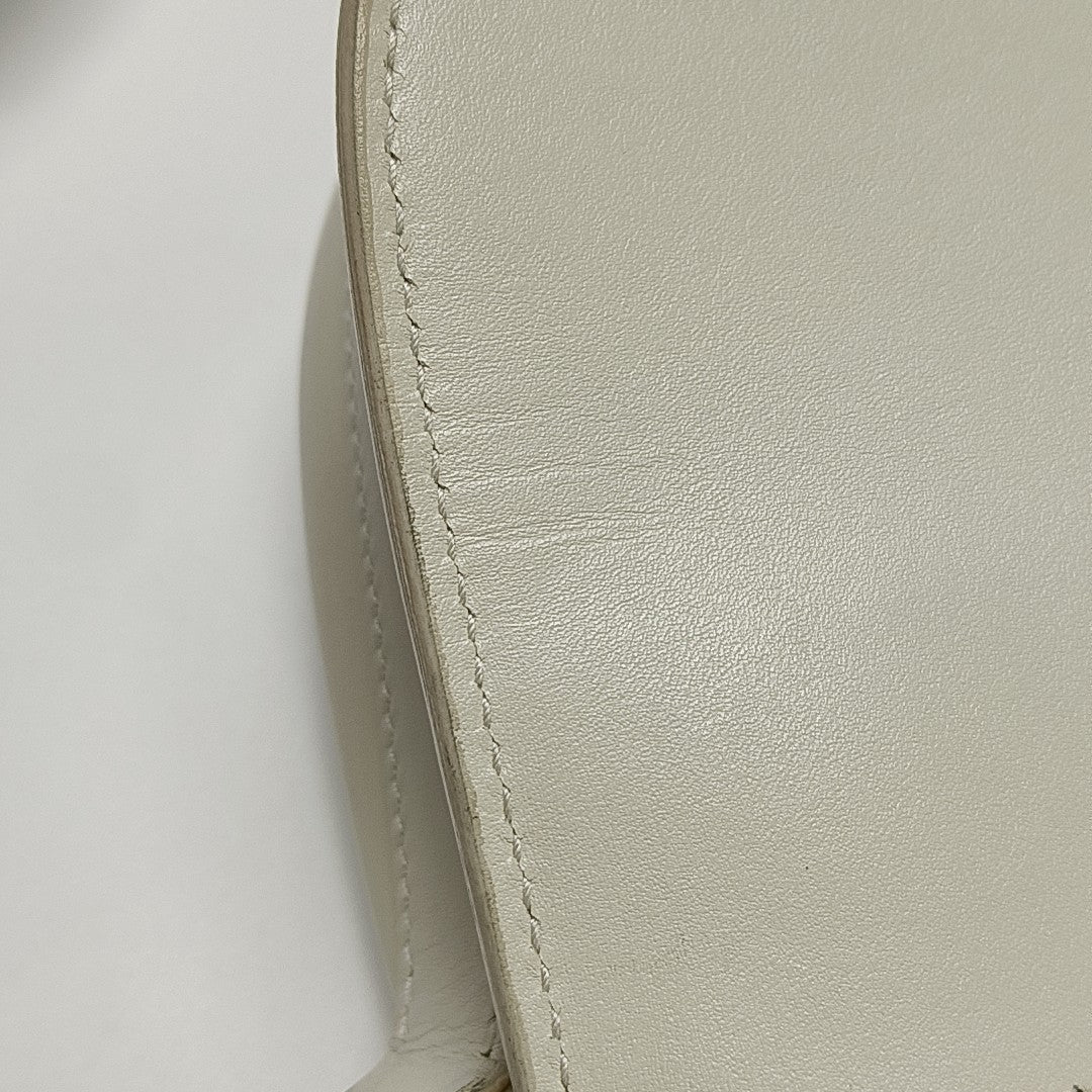 Bobby Medium Calfskin White