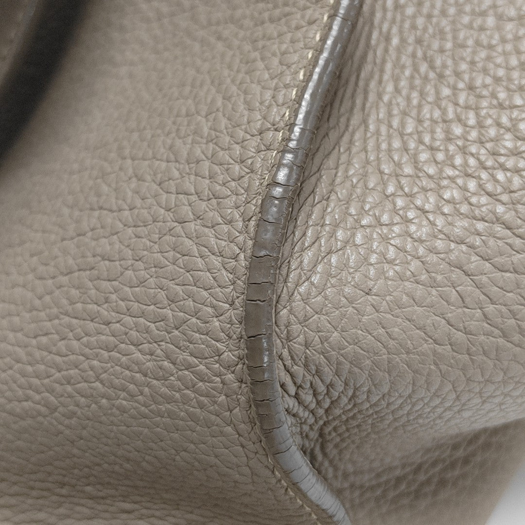 BIG BAG Small Calfskin Gray