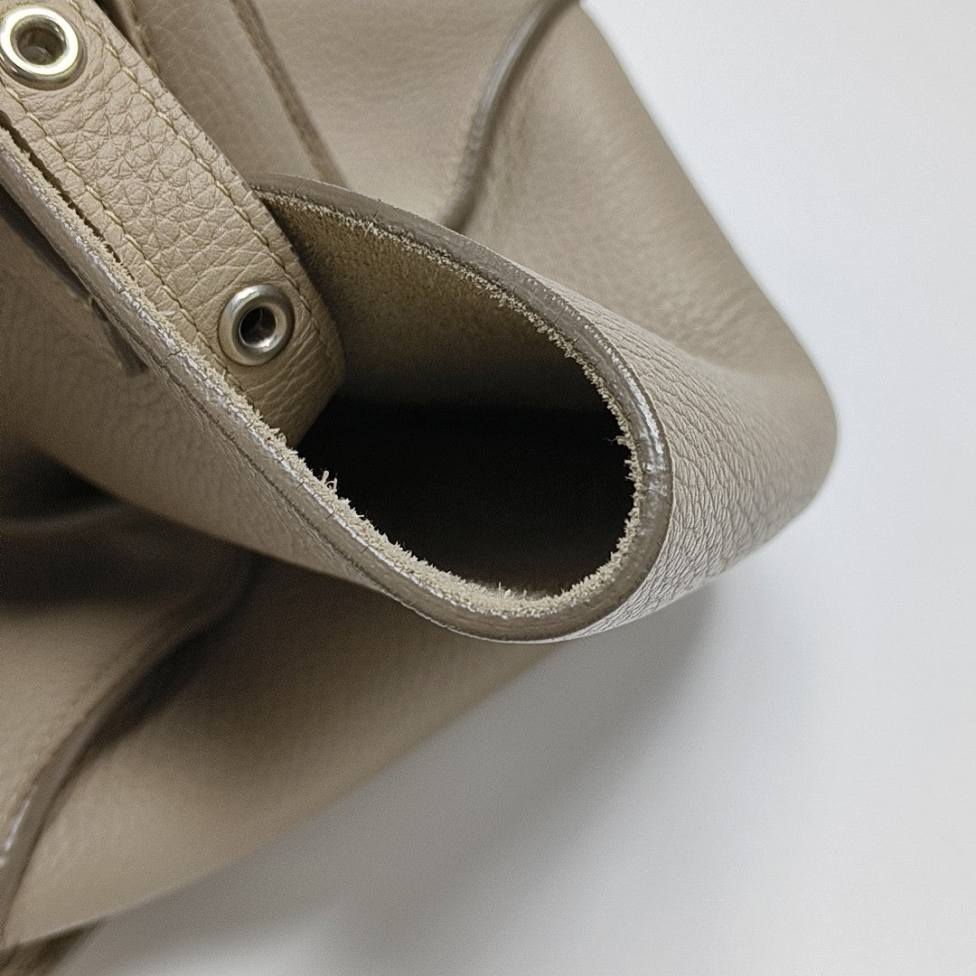 BIG BAG Small Calfskin Gray