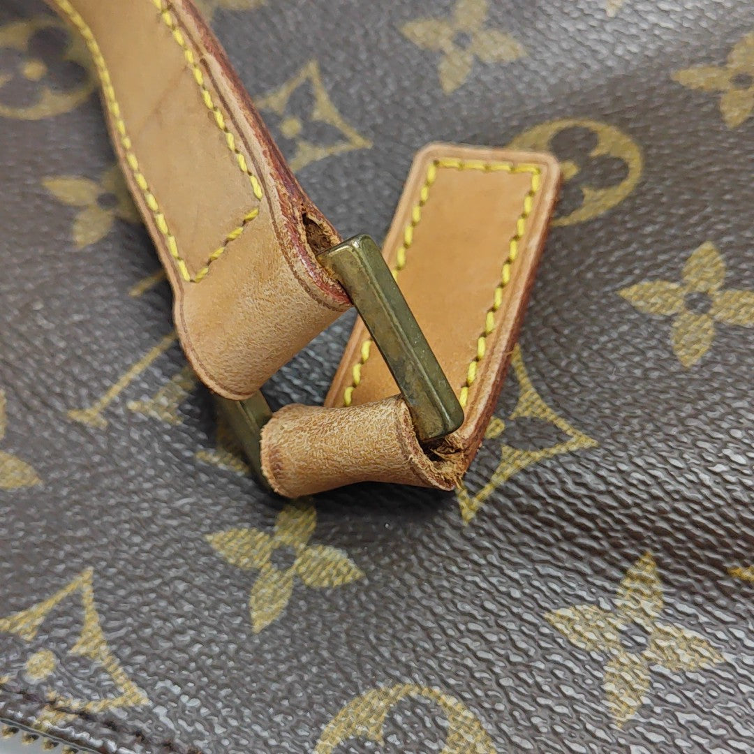 PIANO PM Monogram Coated Canvas Brown