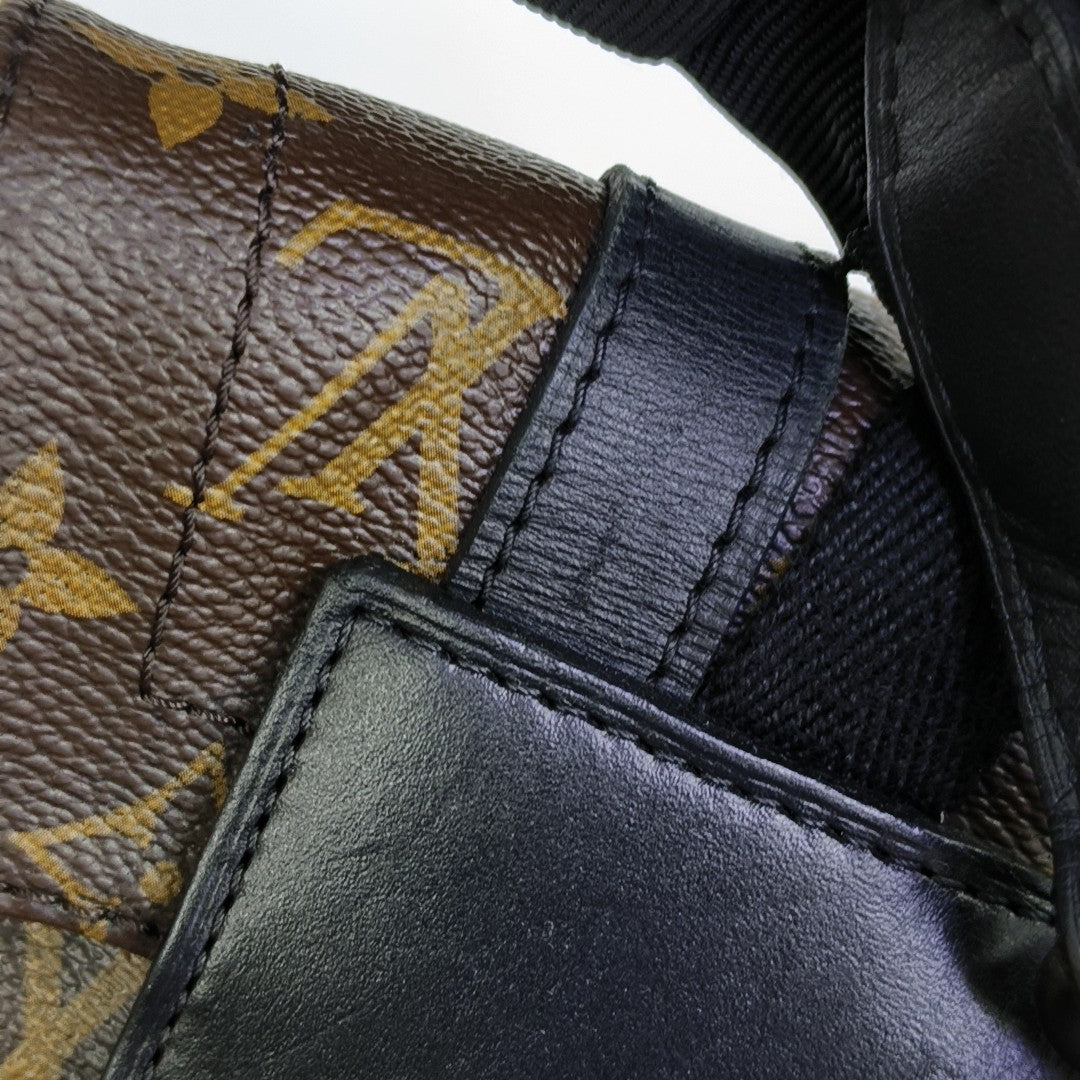 CHRISTOPHER MM Monogram Coated Canvas Brown